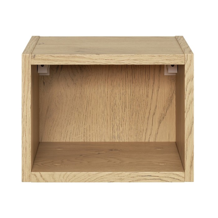 Meuble de rangement NATURA– Ouvert – Coloris chêne clair – L30 x H20 cm - A suspendre