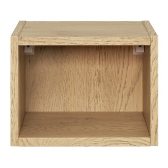 Meuble de rangement NATURA– Ouvert – Coloris chêne clair – L30 x H20 cm - A suspendre
