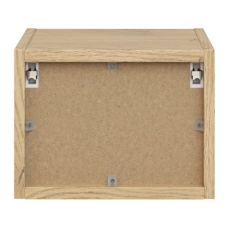 Meuble de rangement NATURA– Ouvert – Coloris chêne clair – L30 x H20 cm - A suspendre