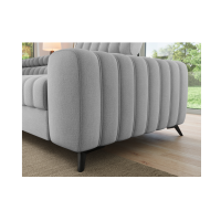 Canapé d’angle contemporain KANEDOJO Gris angle gauche