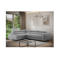 Canapé d’angle contemporain KANEDOJO Gris angle gauche