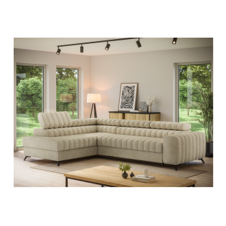 Canapé d'angle collection KANEDOJO coloris Beige