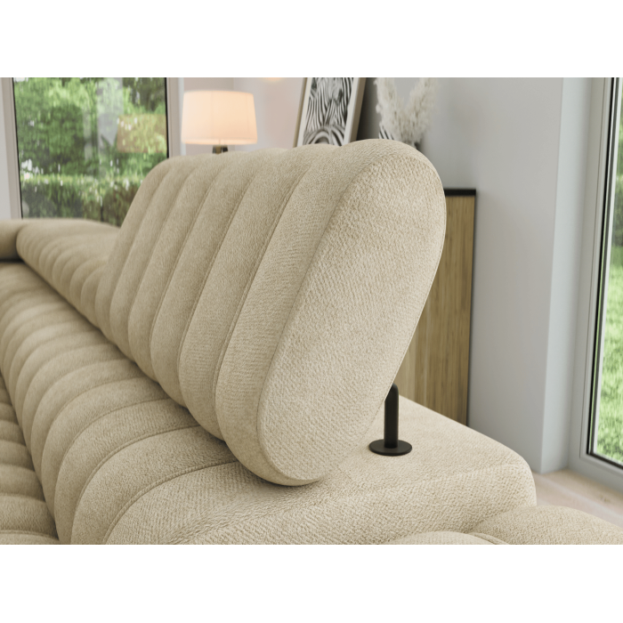 Canapé d'angle collection KANEDOJO coloris Beige