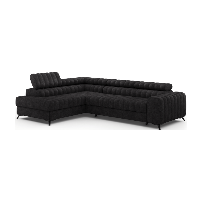 Ecksofa aus der KANEDOJO Kollektion in Schwarz