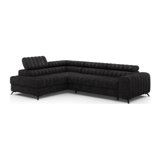 Ecksofa aus der KANEDOJO Kollektion in Schwarz