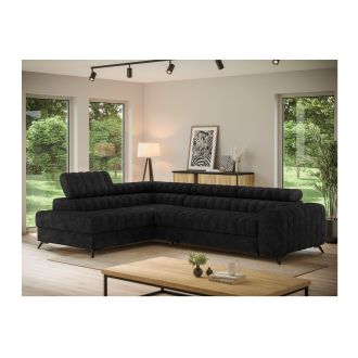 Ecksofa aus der KANEDOJO Kollektion in Schwarz