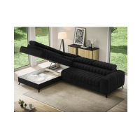 Ecksofa aus der KANEDOJO Kollektion in Schwarz