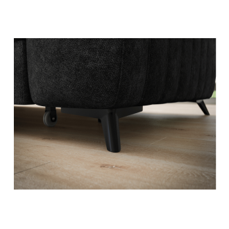Ecksofa aus der KANEDOJO Kollektion in Schwarz