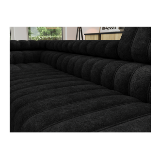 Ecksofa aus der KANEDOJO Kollektion in Schwarz