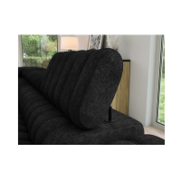 Ecksofa aus der KANEDOJO Kollektion in Schwarz