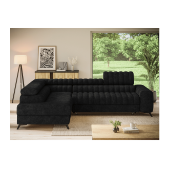 Ecksofa aus der KANEDOJO Kollektion in Schwarz