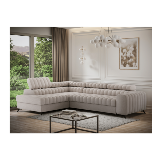 Canapé d'angle collection KANEDOJO coloris Beige