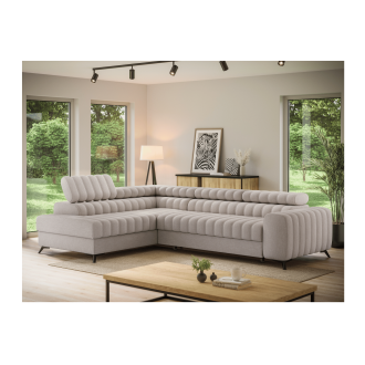 Canapé d'angle collection KANEDOJO coloris Beige