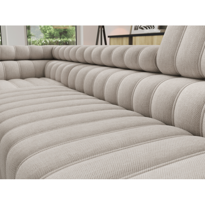 Canapé d'angle collection KANEDOJO coloris Beige