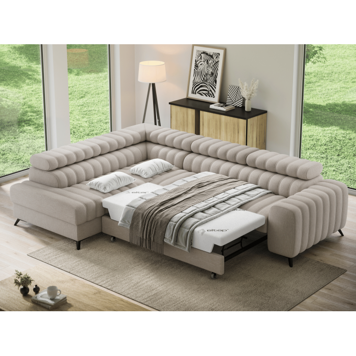 Canapé d'angle collection KANEDOJO coloris Beige
