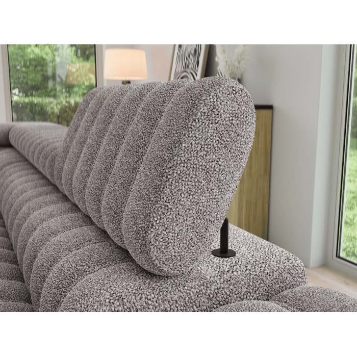 Ecksofa aus der Serie KANEDOJO in Grau