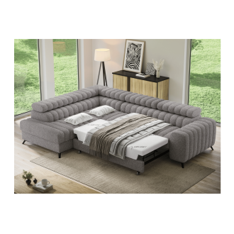 Ecksofa aus der Serie KANEDOJO in Grau