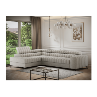 Canapé d'angle collection KANEDOJO coloris Beige