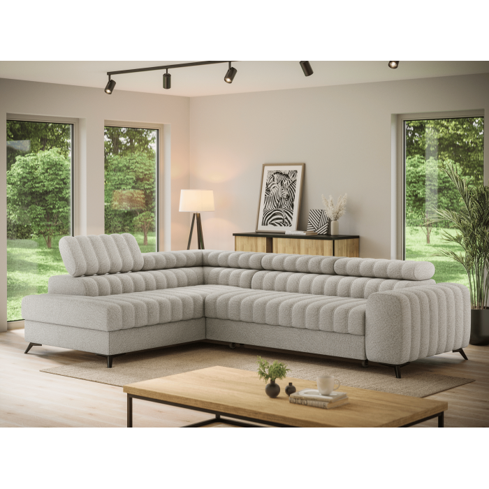Canapé d'angle collection KANEDOJO coloris Beige