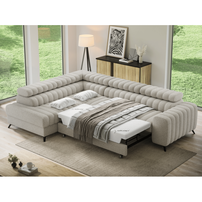 Canapé d'angle collection KANEDOJO coloris Beige