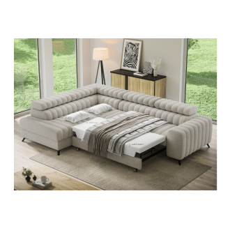 Canapé d'angle collection KANEDOJO coloris Beige