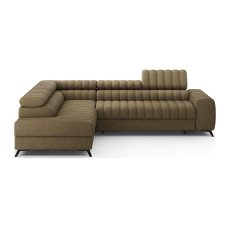 Ecksofa aus der KANEDOJO Kollektion in Braunfarbe
