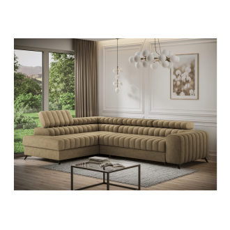 Ecksofa aus der KANEDOJO Kollektion in Braunfarbe