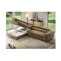 Ecksofa aus der KANEDOJO Kollektion in Braunfarbe