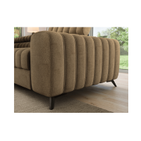 Ecksofa aus der KANEDOJO Kollektion in Braunfarbe