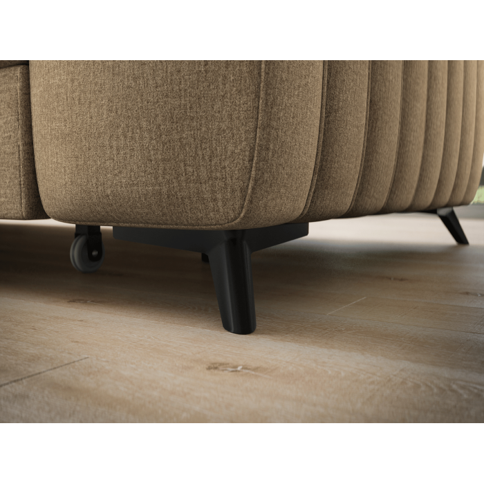 Ecksofa aus der KANEDOJO Kollektion in Braunfarbe