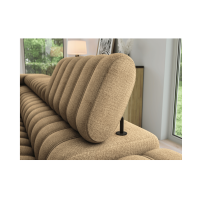Ecksofa aus der KANEDOJO Kollektion in Braunfarbe