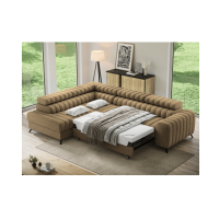 Ecksofa aus der KANEDOJO Kollektion in Braunfarbe