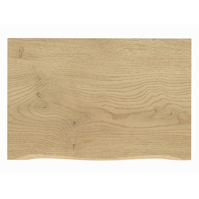 copy of Plan für Waschtisch NATOURA 120,8 cm aus MDF in Cremone-Eiche-Optik mit naturbelassener Kante