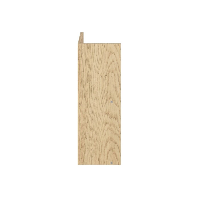 Meuble de rangement NATURA– Angle arrondi ouvert– Coloris chêne clair – L20 x H50 cm - A suspendre