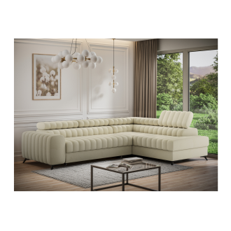 Canapé d'angle collection KANEDOJO coloris Beige
