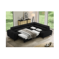 Canapé d'angle collection KANEDOJO coloris Noir