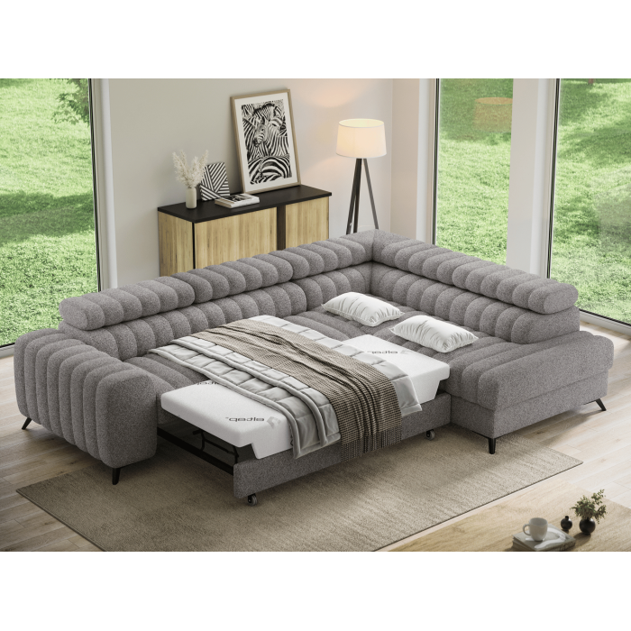 Ecksofa aus der Kollektion KANEDOJO, Farbe Grau