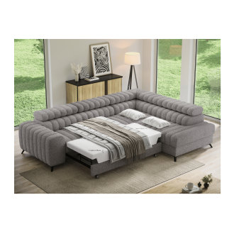 Ecksofa aus der Kollektion KANEDOJO, Farbe Grau