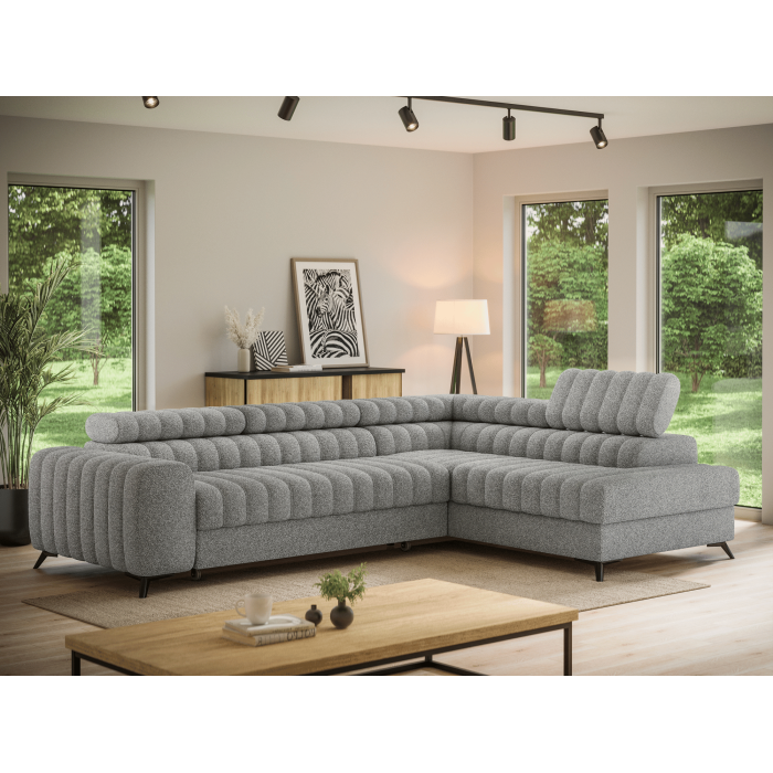 Ecksofa aus der Kollektion KANEDOJO, Farbe Grau