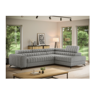 Ecksofa aus der Kollektion KANEDOJO, Farbe Grau