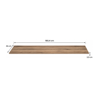 copy of Plan para lavabo ICON 100cm efecto roble Coast Evoke Oak 100x46cm