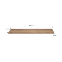 copy of Plan para lavabo ICON 100cm efecto roble Coast Evoke Oak 100x46cm