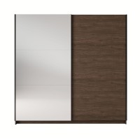 Armoire ARSALA noyer vue de face