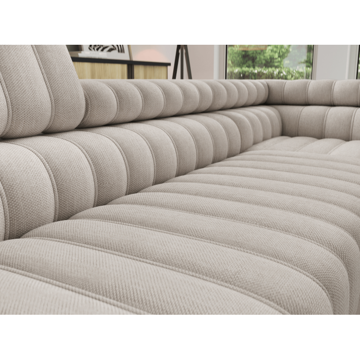 Canapé d'angle collection KANEDOJO coloris Beige
