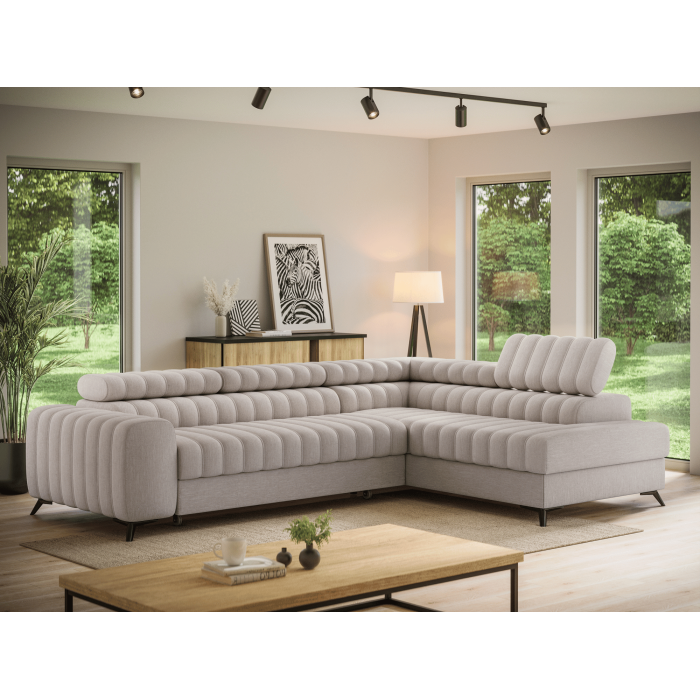 Canapé d'angle collection KANEDOJO coloris Beige