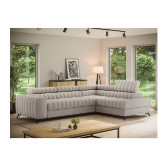 Canapé d'angle collection KANEDOJO coloris Beige