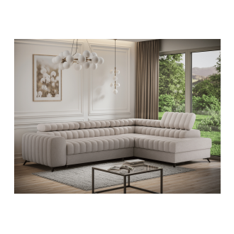 Canapé d'angle collection KANEDOJO coloris Beige