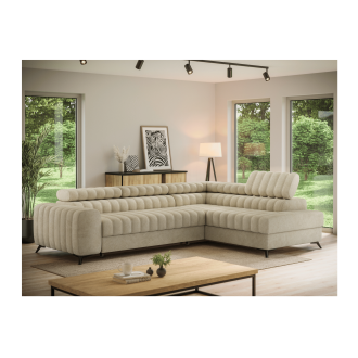 Canapé d'angle collection KANEDOJO coloris Beige