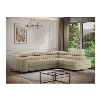 Canapé d'angle collection KANEDOJO coloris Beige