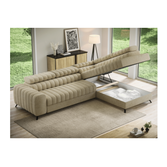 Canapé d'angle collection KANEDOJO coloris Beige